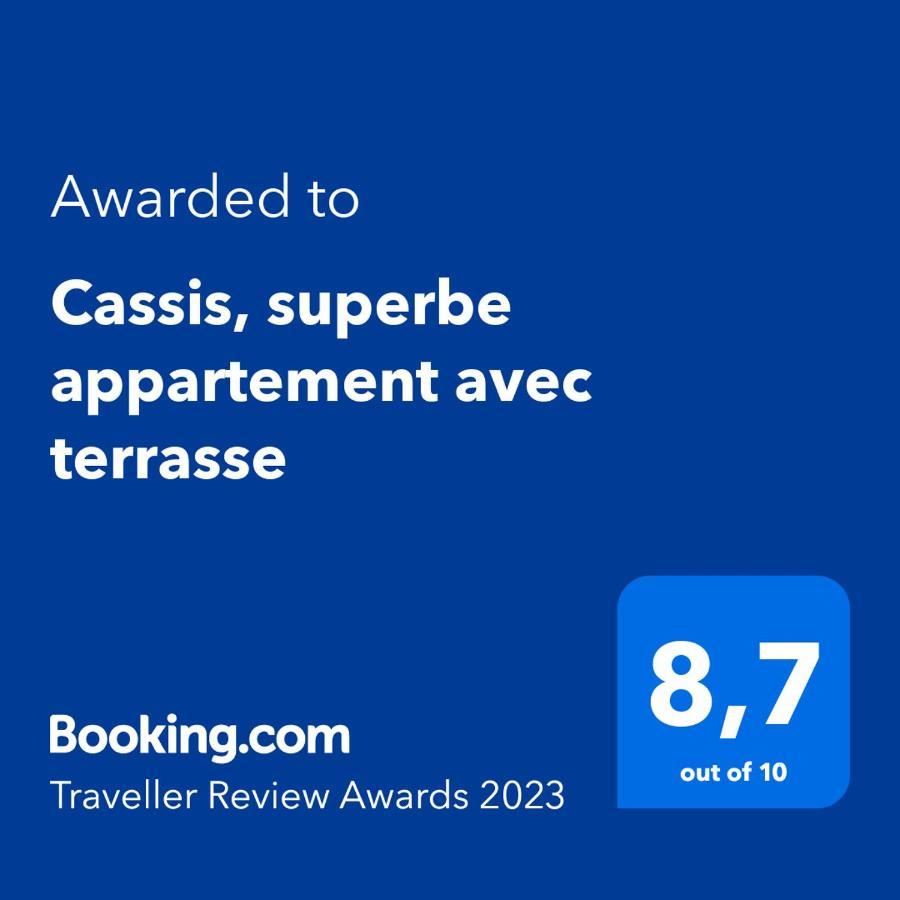 Cassis, Superbe Appartement Avec Terrasse Esterno foto